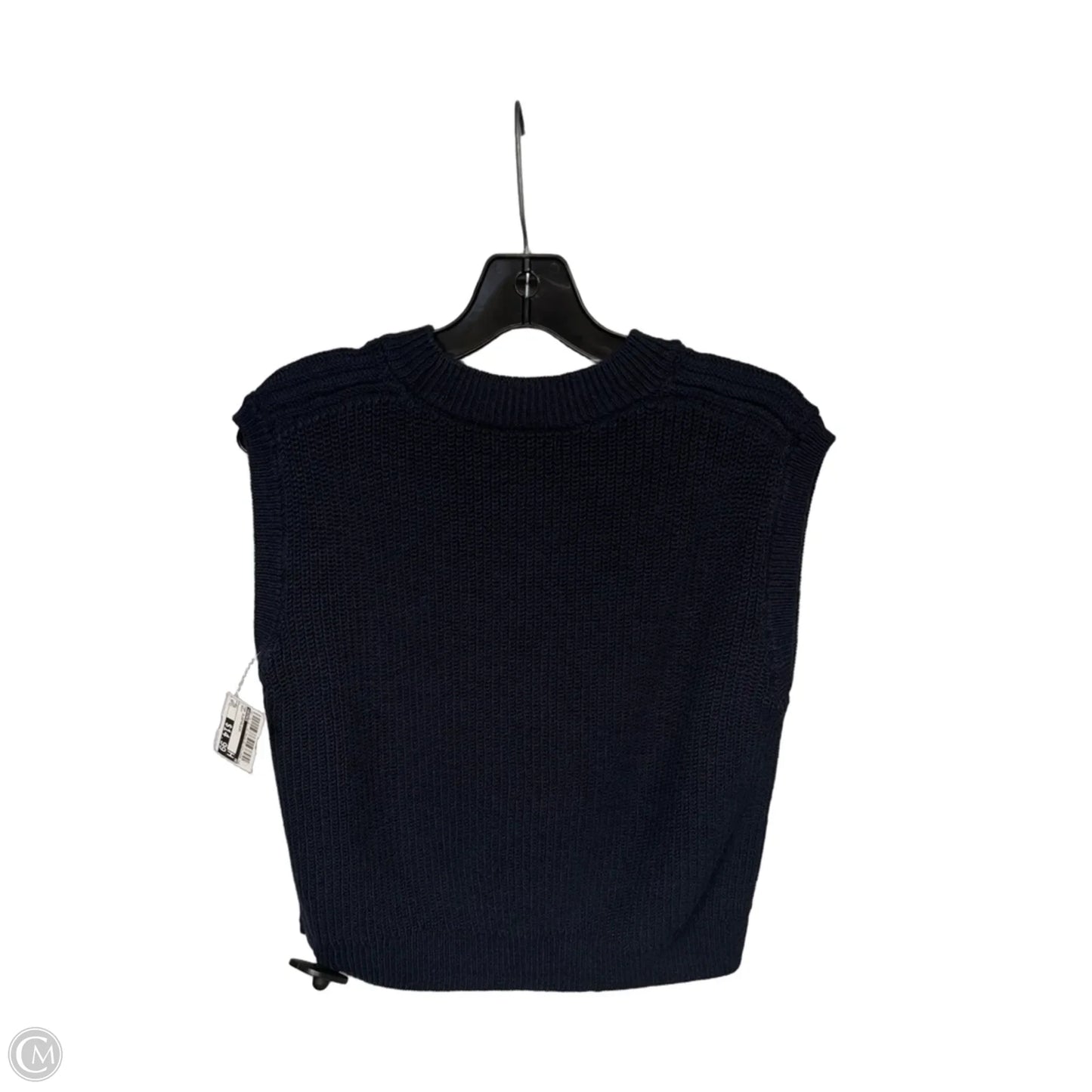 Top Sleeveless By Quince In Navy, Size: L