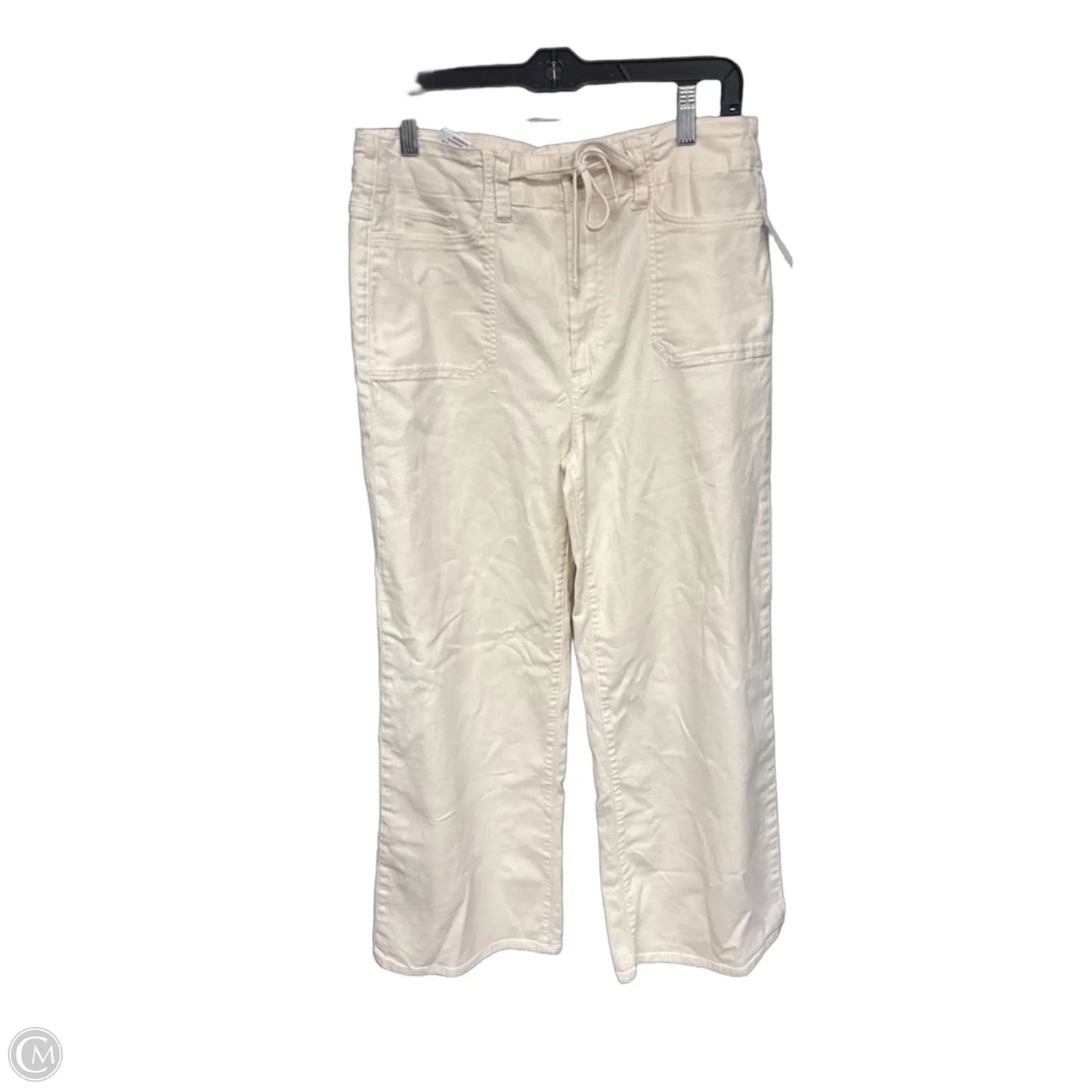 Pants Wide Leg By Paige In Cream, Size: 30