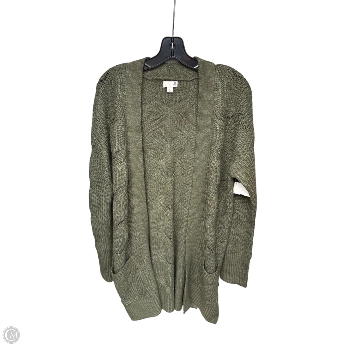 Cardigan By So In Green, Size: L