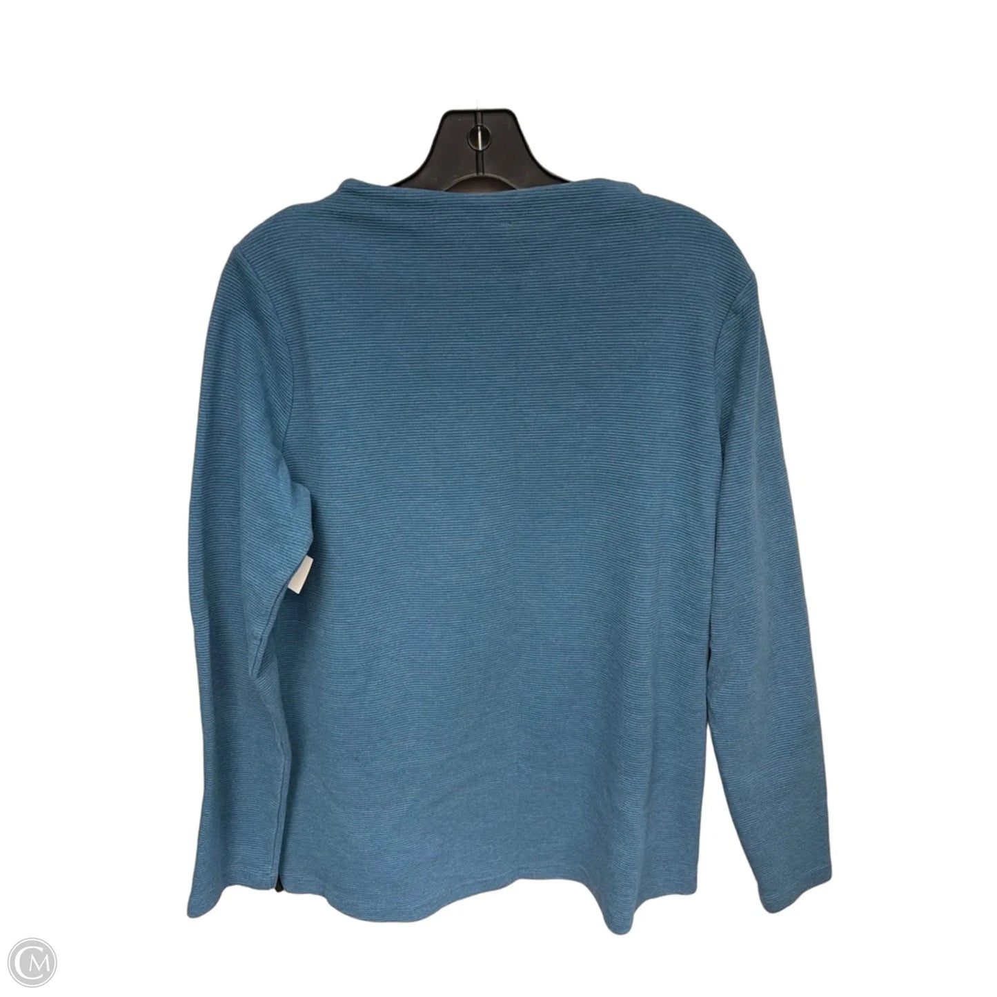 Sweater By Lands End In Blue, Size: M