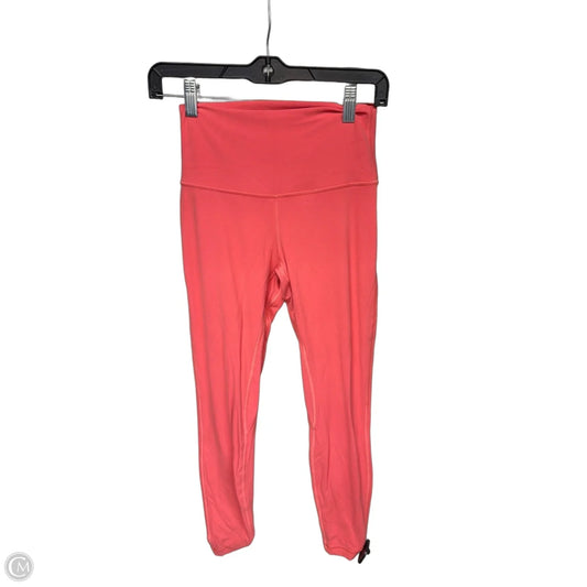 Athletic Leggings By Lululemon In Pink, Size: 6