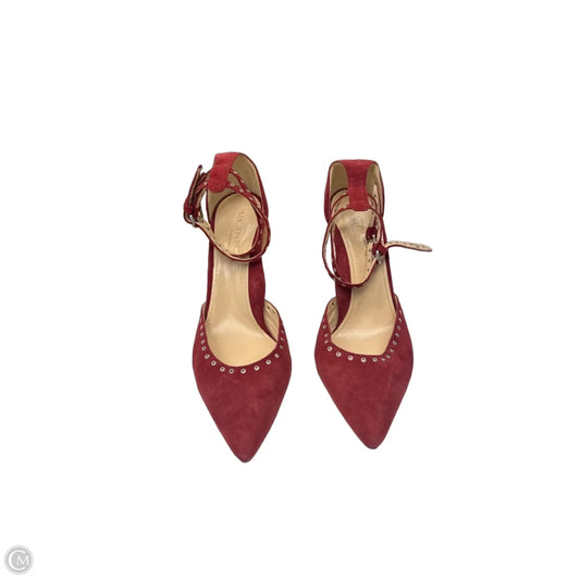 Shoes Heels Stiletto By Clothes Mentor In Red, Size: 7