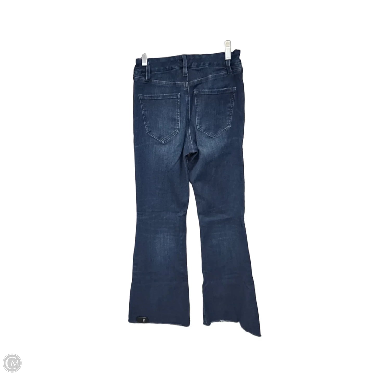 Jeans Flared By Express In Blue Denim, Size: S