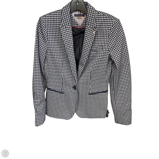 Blazer By Tommy Hilfiger In Blue & White, Size: 4