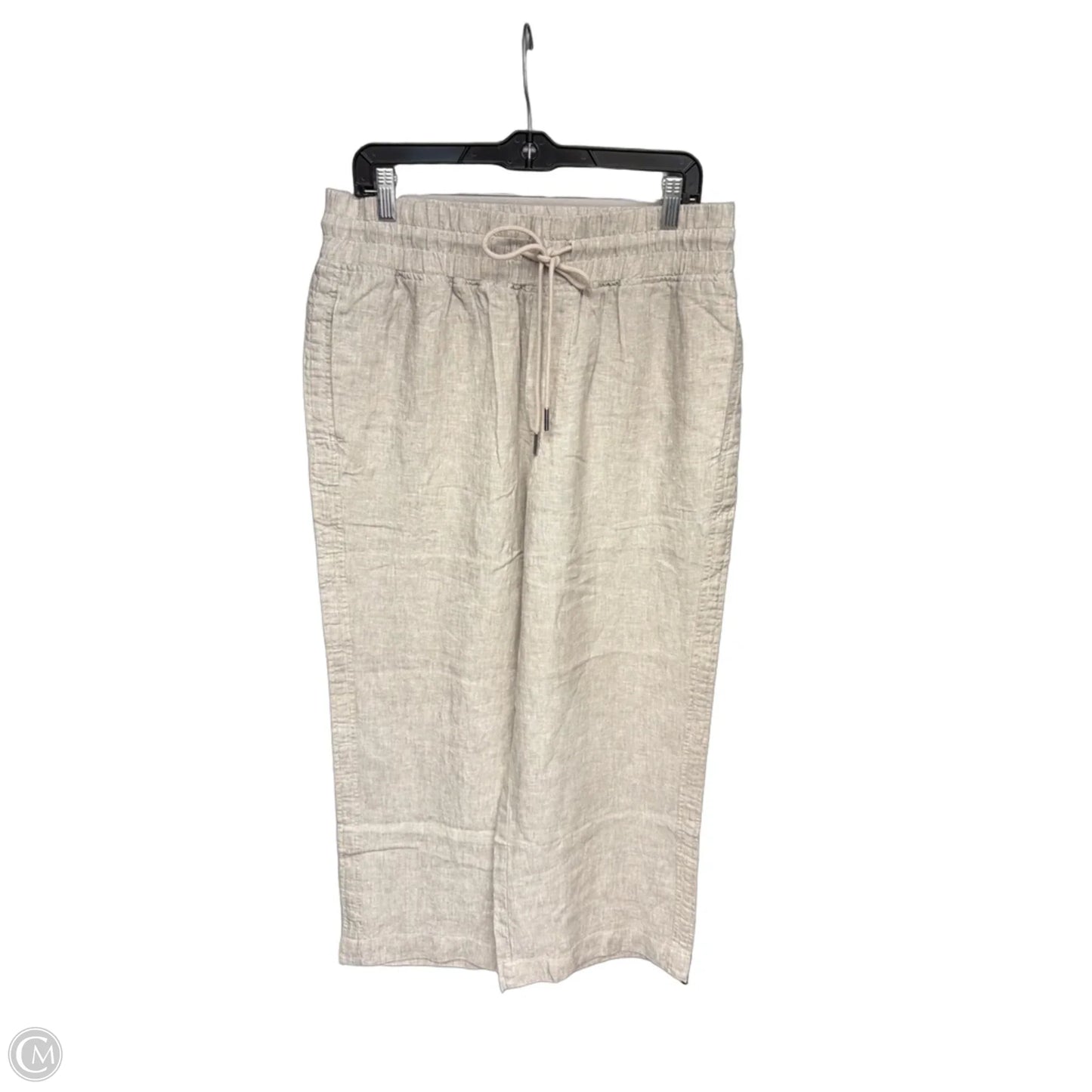 Pants Linen By Quince In Tan, Size: L