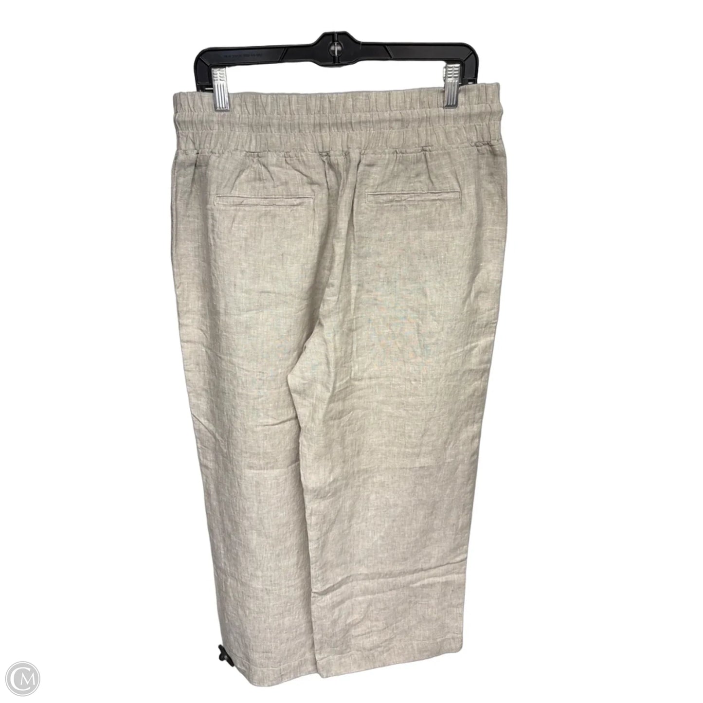 Pants Linen By Quince In Tan, Size: L