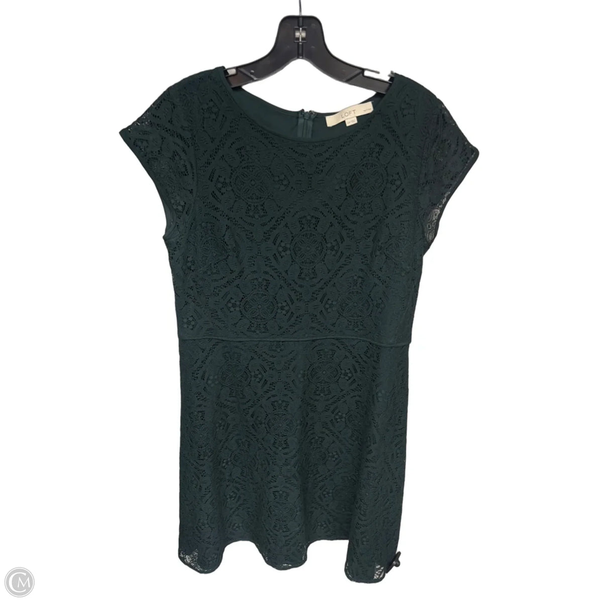green dress loft Party Midi By In Green, Size: 12p SUMMER SALE 25%