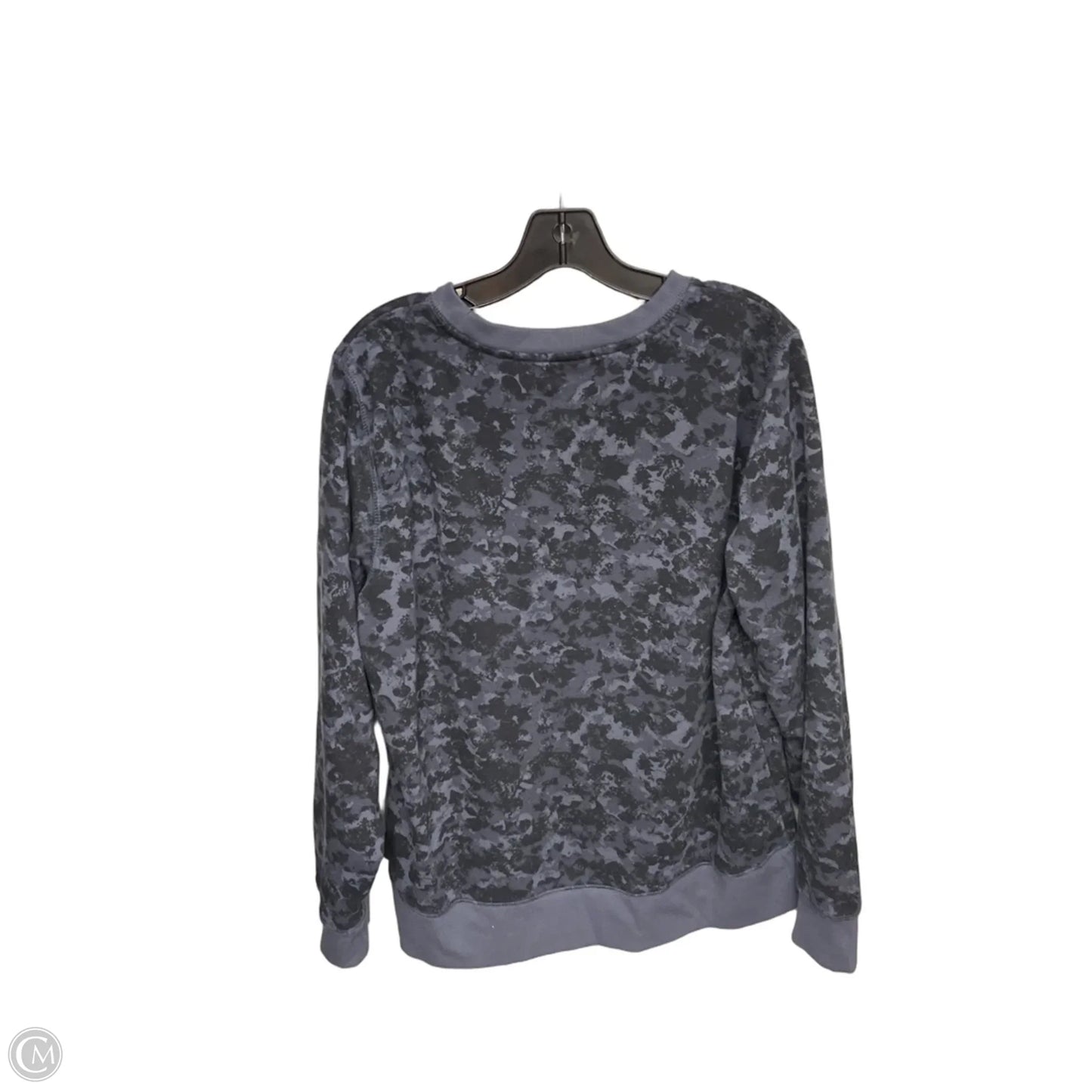 Athletic Sweatshirt Crewneck By Tek Gear In Blue, Size: L