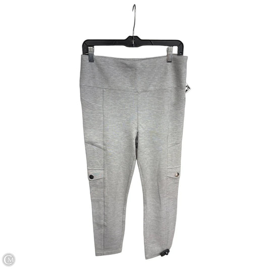 Athletic Leggings By Cabi In Grey, Size: M