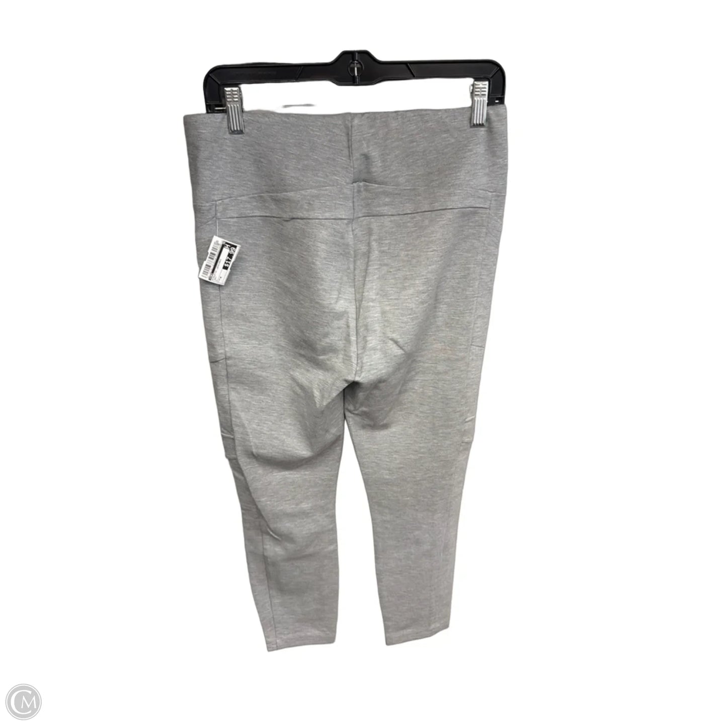 Athletic Leggings By Cabi In Grey, Size: M