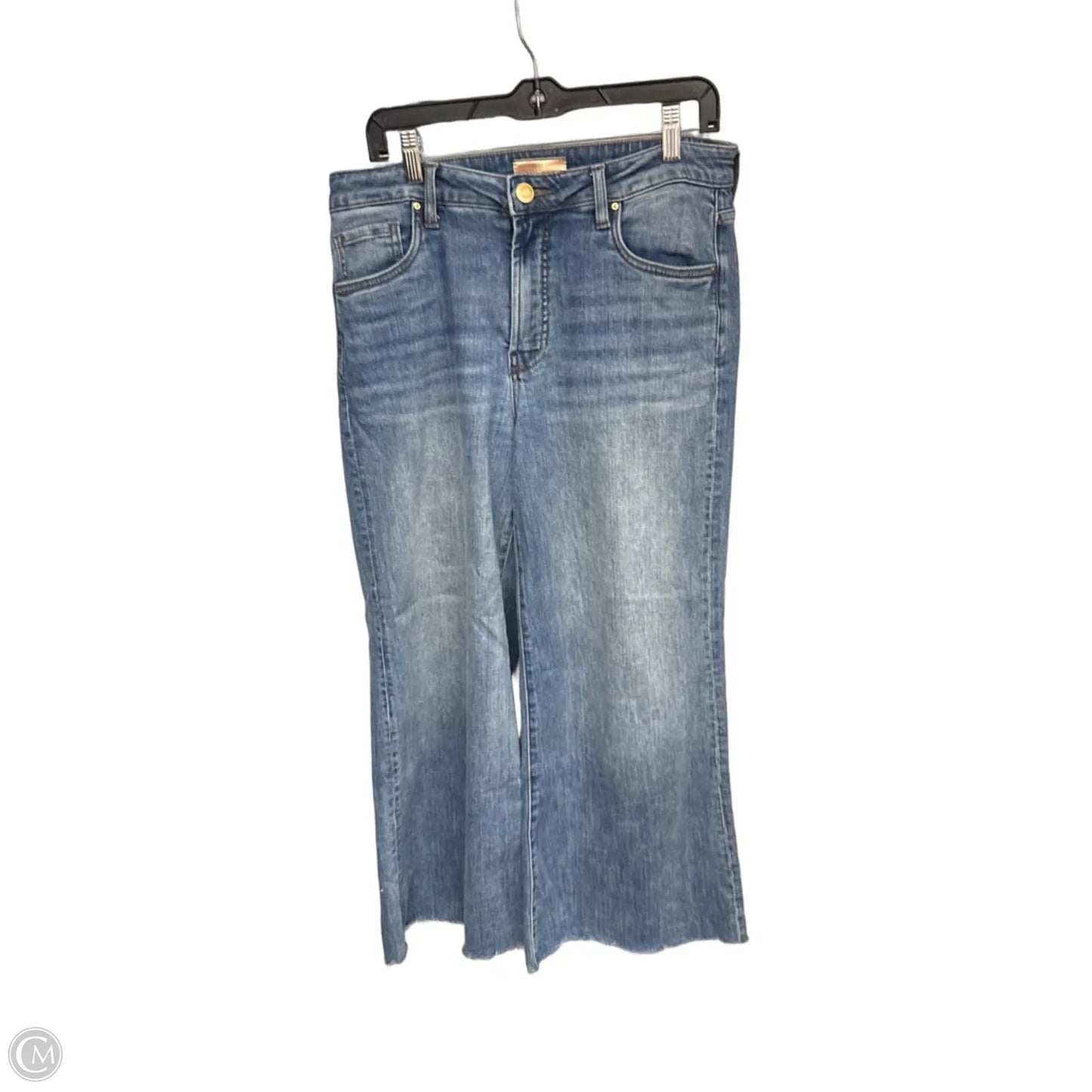 Jeans Wide Leg By Kut In Blue Denim, Size: 6