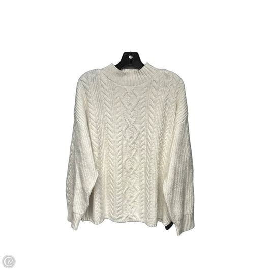 Sweater By Old Navy In Cream, Size: 2x