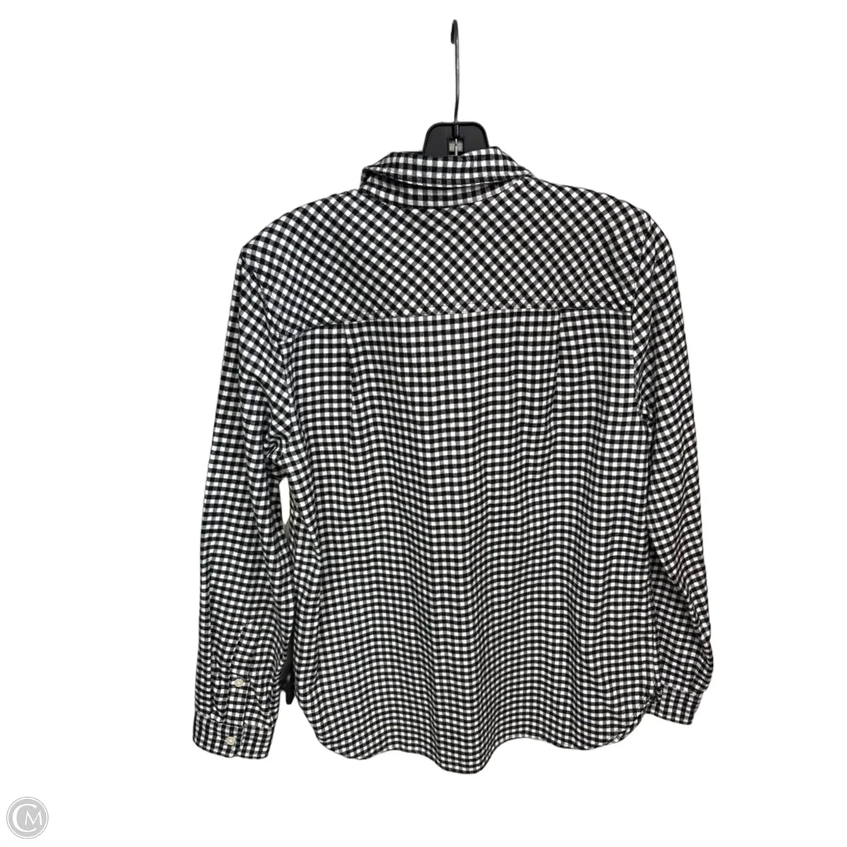 Jacket Shirt By J. Crew In Black & White, Size: Xs