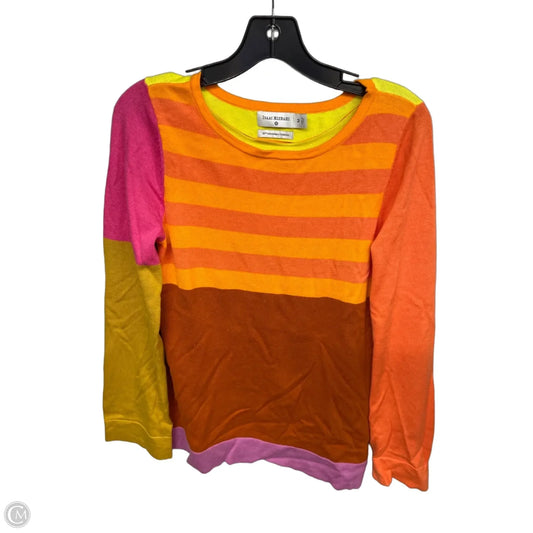 Sweater By Isaac Mizrahi In Orange & Pink, Size: M