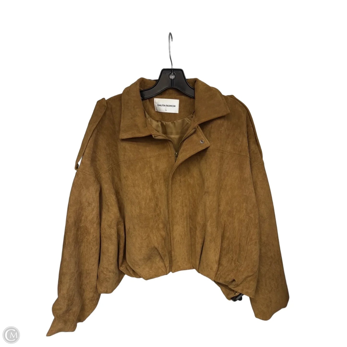 Jacket Other By Clothes Mentor In Brown, Size: L
