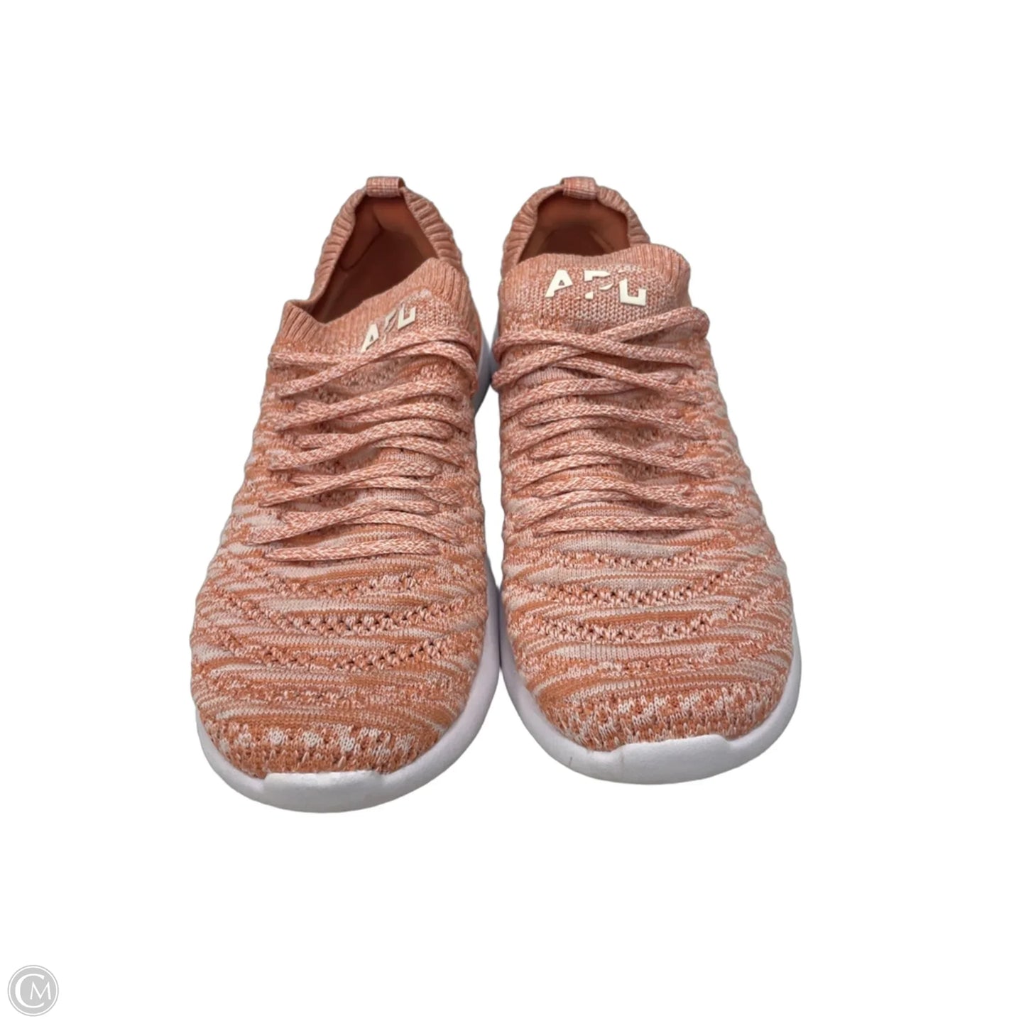 Shoes Designer By Apl In Orange, Size: 6.5