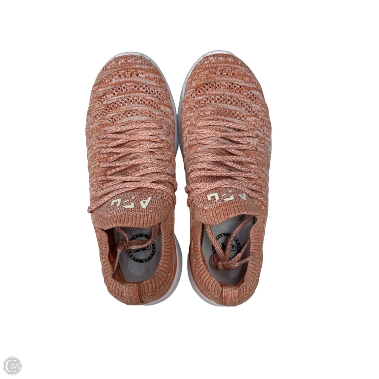 Shoes Designer By Apl In Orange, Size: 6.5