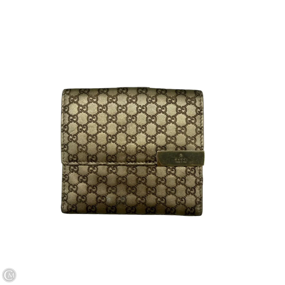 Wallet Luxury Designer By Gucci, Size: Small