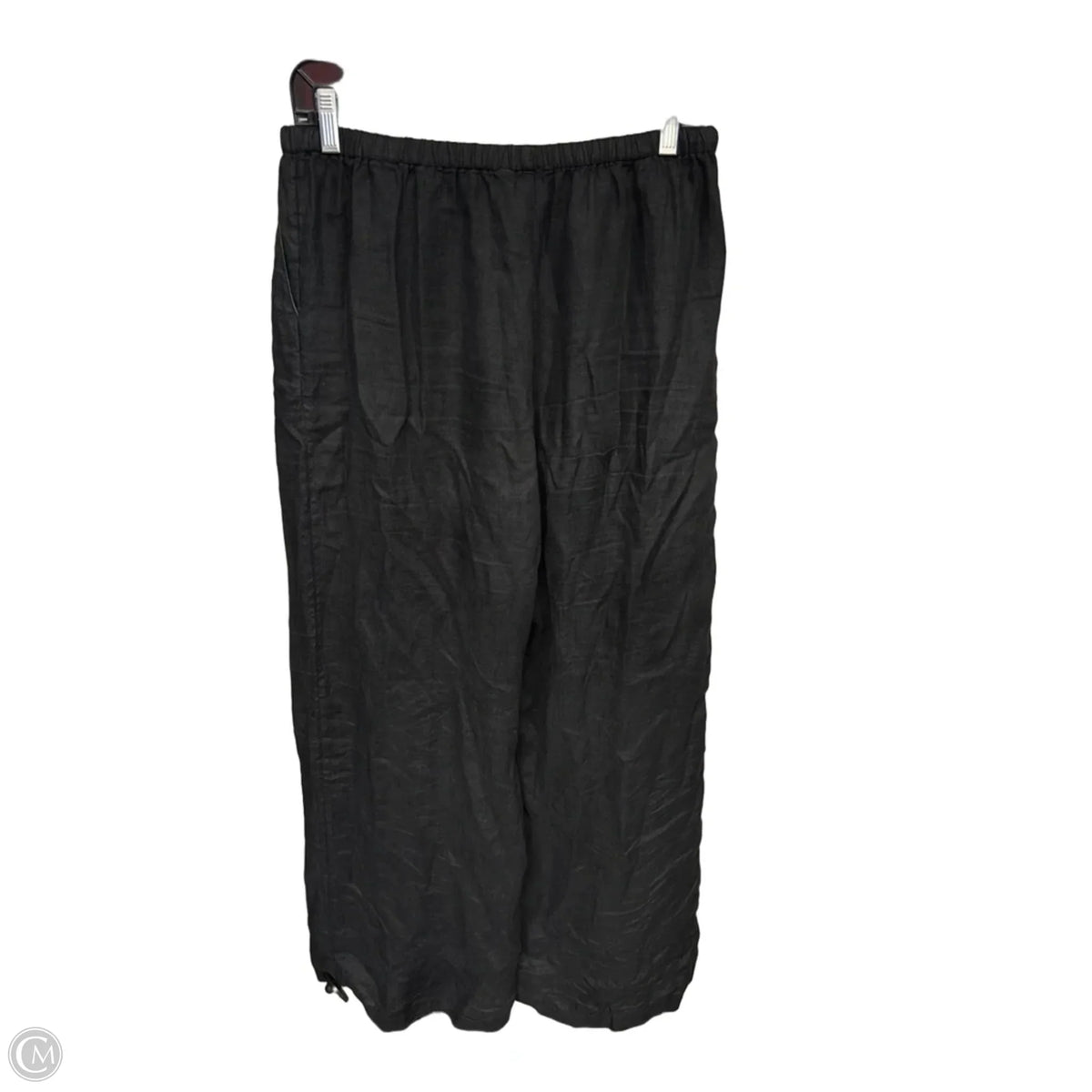 Pants Linen By Caslon In Black, Size: M