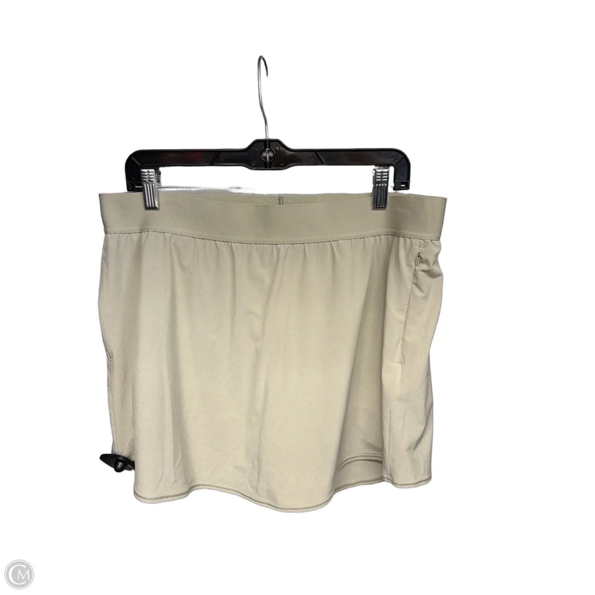 Athletic Skort By All In Motion In Cream, Size: L