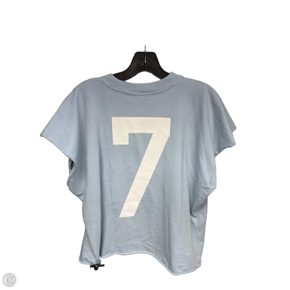 Top Short Sleeve By Tna In Blue, Size: Xs
