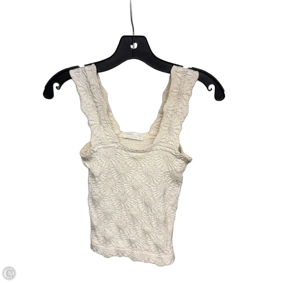 Top Sleeveless By Altard State In White, Size: Sp