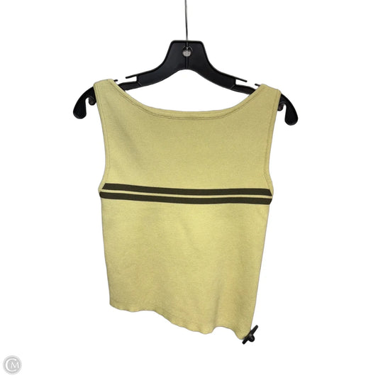 Top Sleeveless By Musera In Green, Size: M