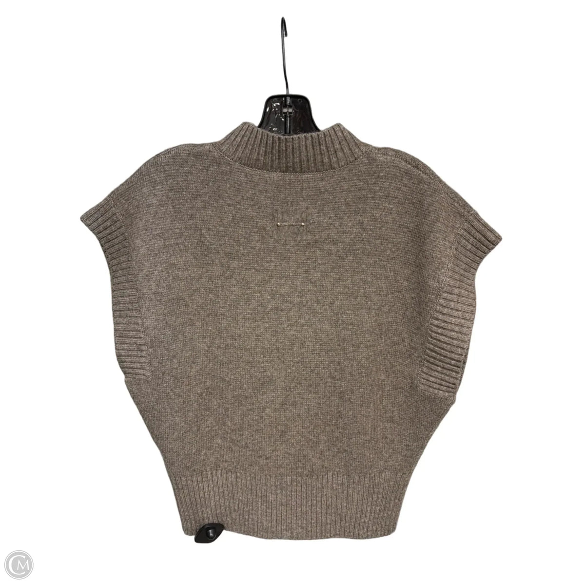 Vest Sweater By Clothes Mentor In Brown