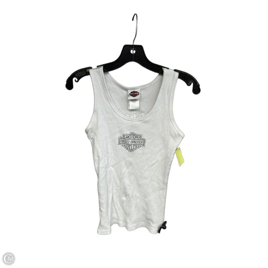 Tank Top By Harley Davidson In White, Size: M