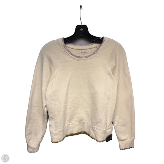 Top Long Sleeve By Madewell In Cream, Size: Xs