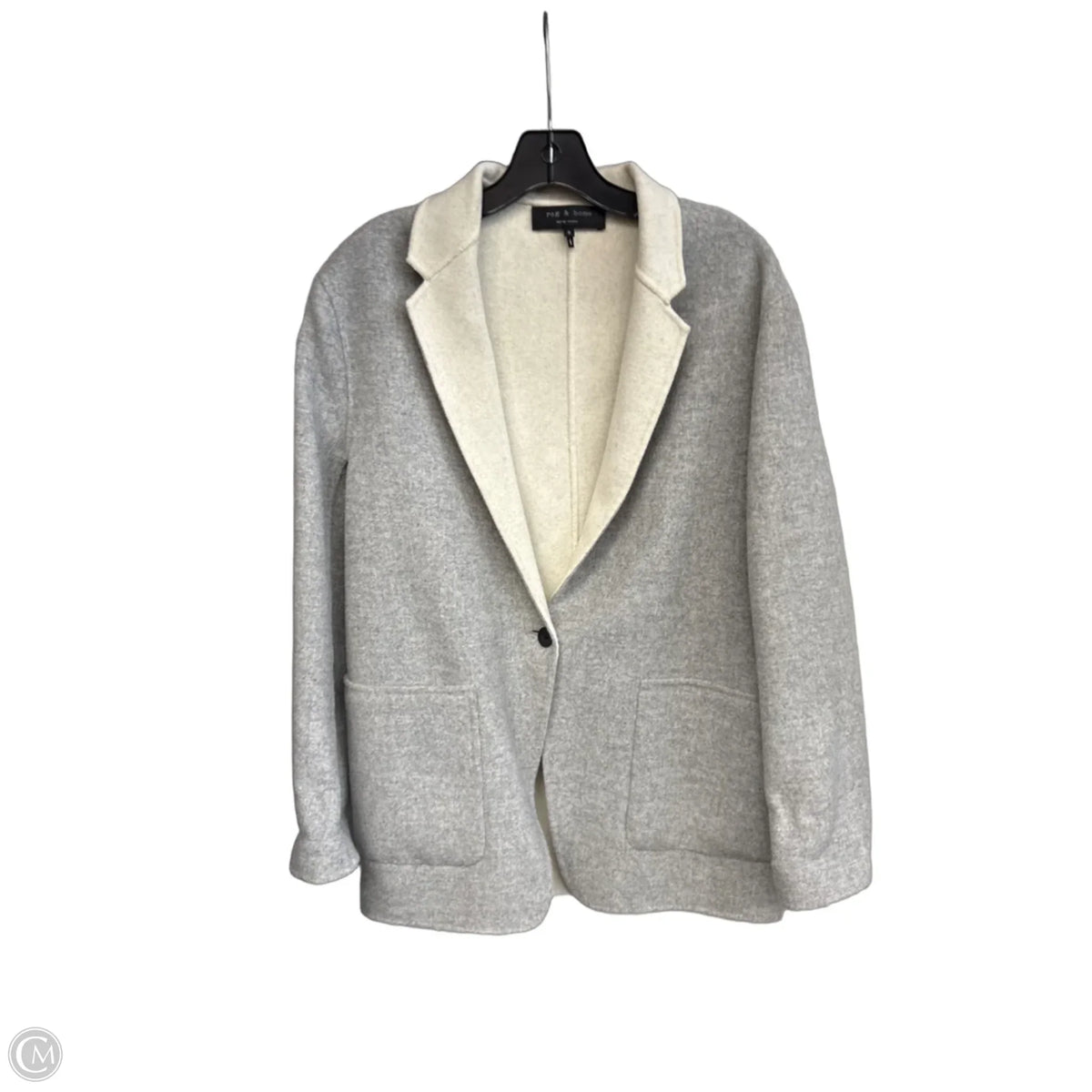 Blazer By Rag And Bone In Grey, Size: L