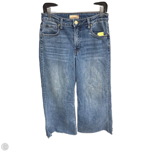 Jeans Wide Leg By Kut In Blue Denim, Size: 4