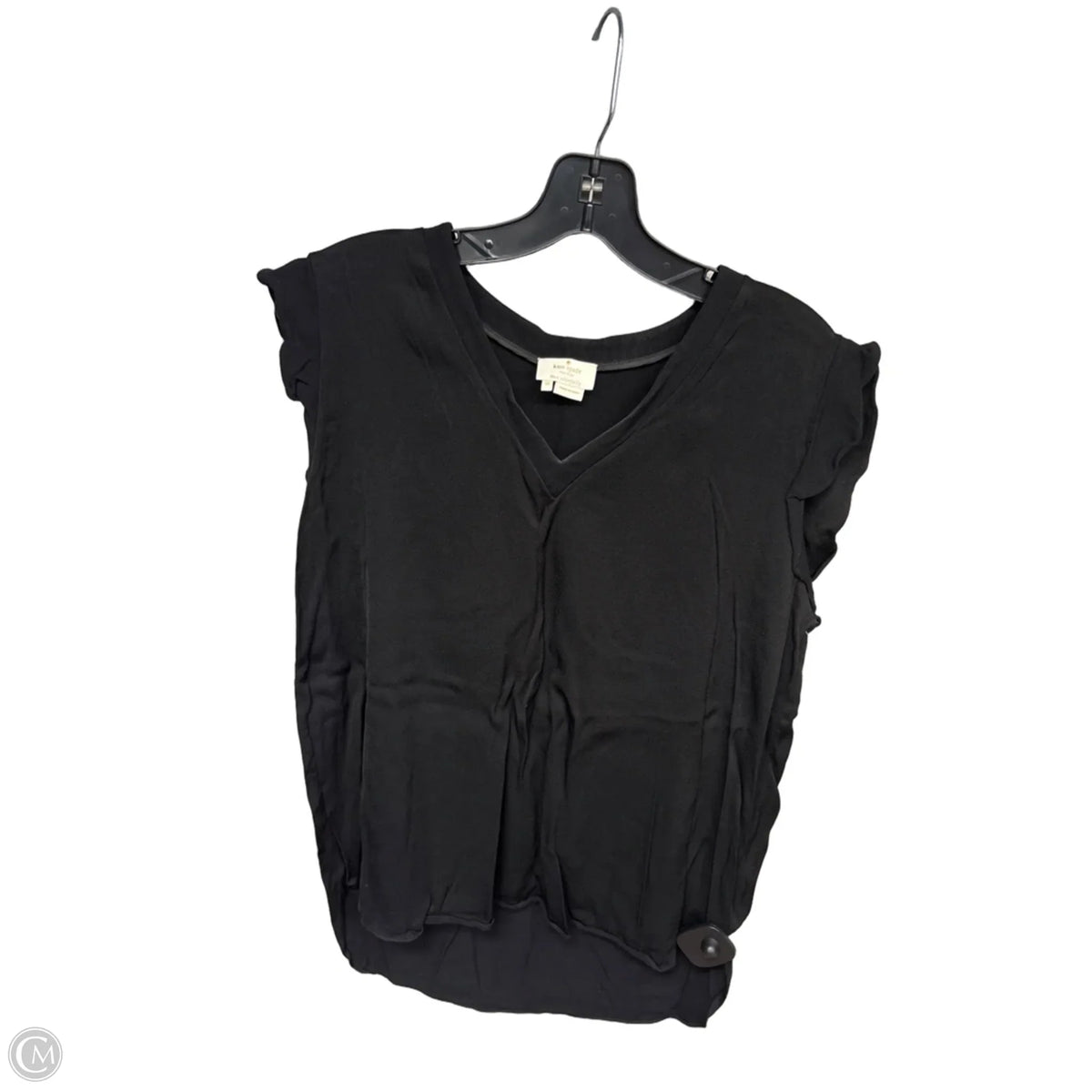 Top Sleeveless Designer By Kate Spade In Black, Size: M