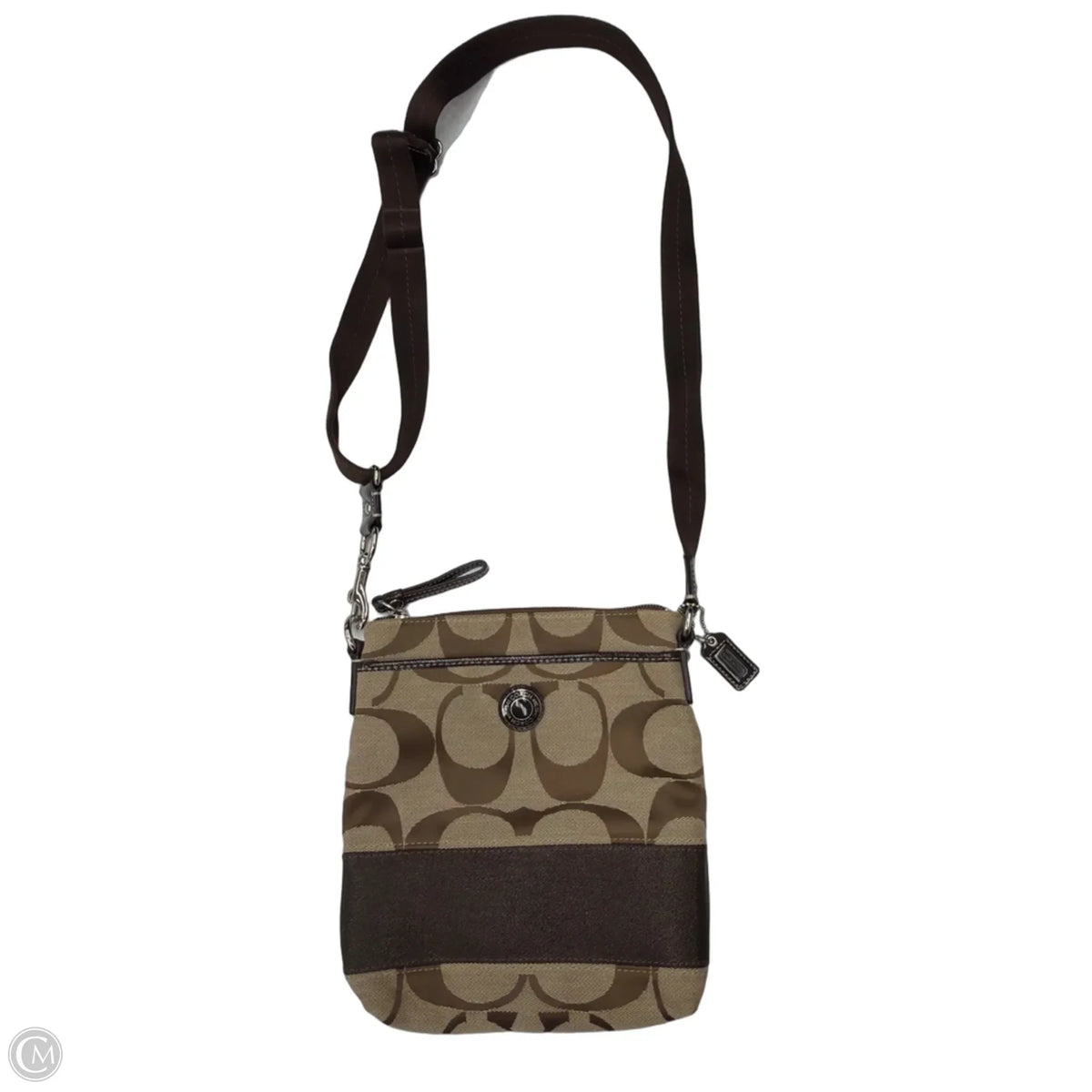 Crossbody Designer By Coach, Size: Small