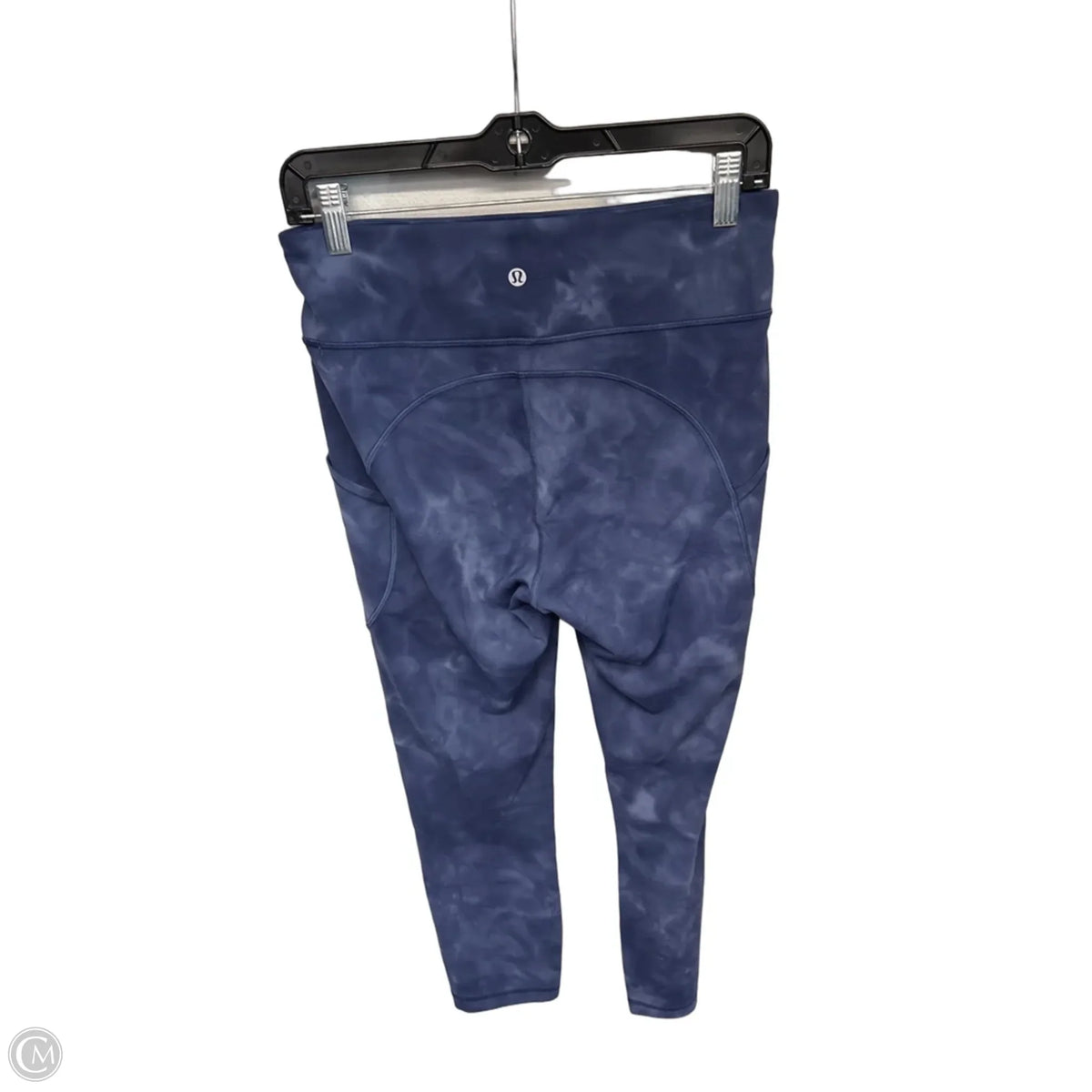 Athletic Leggings By Lululemon In Blue, Size: 8
