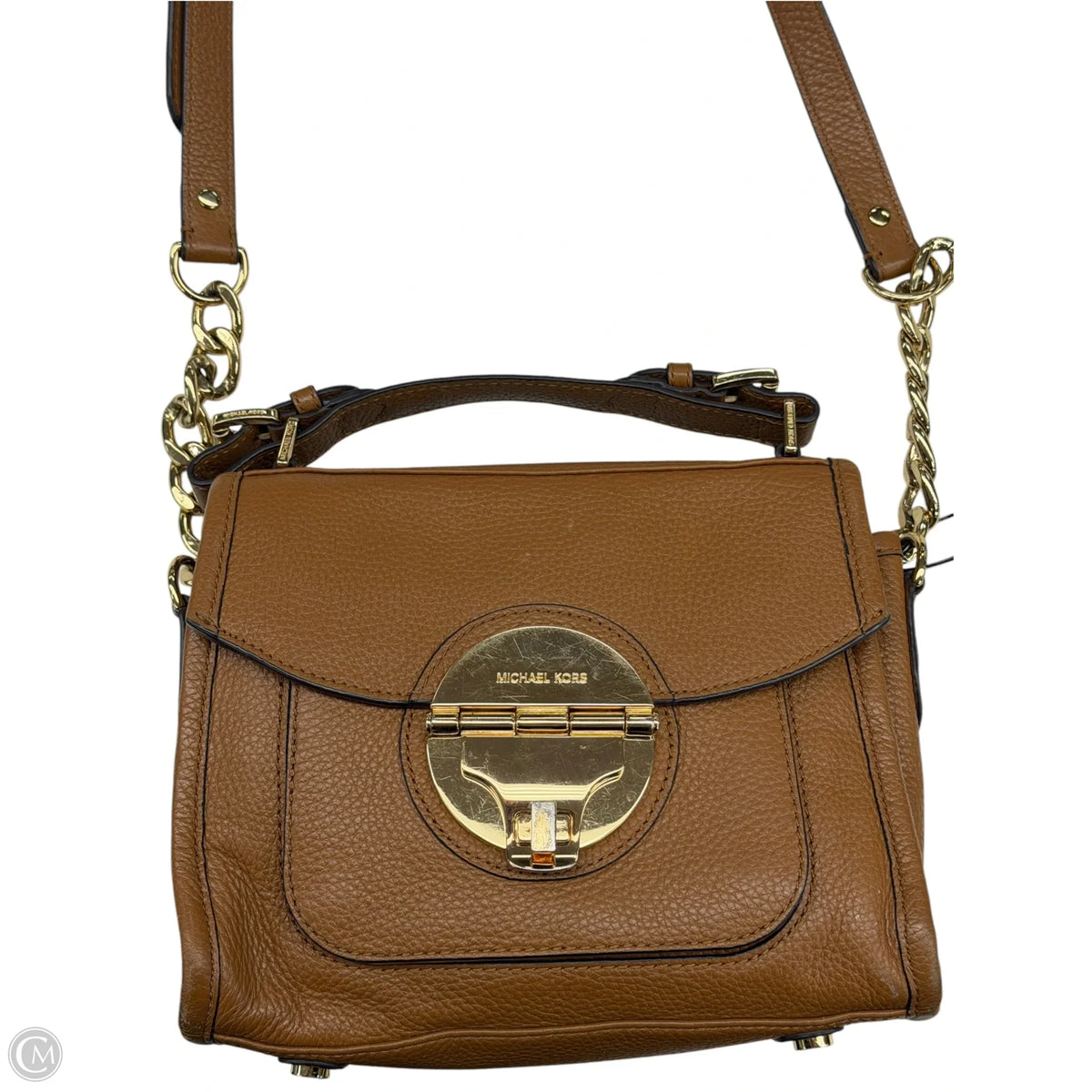 Crossbody Designer By Michael Kors, Size: Medium