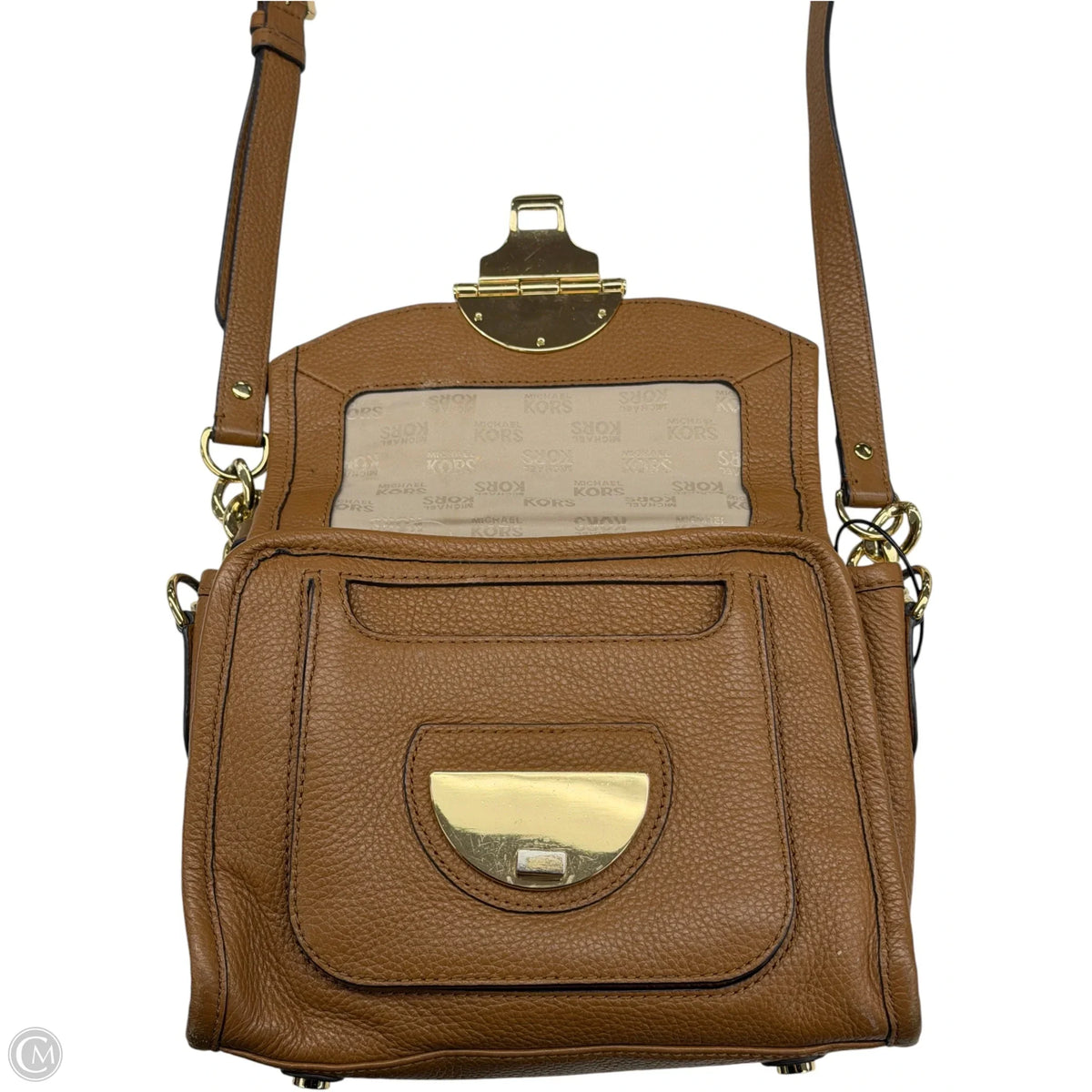 Crossbody Designer By Michael Kors, Size: Medium