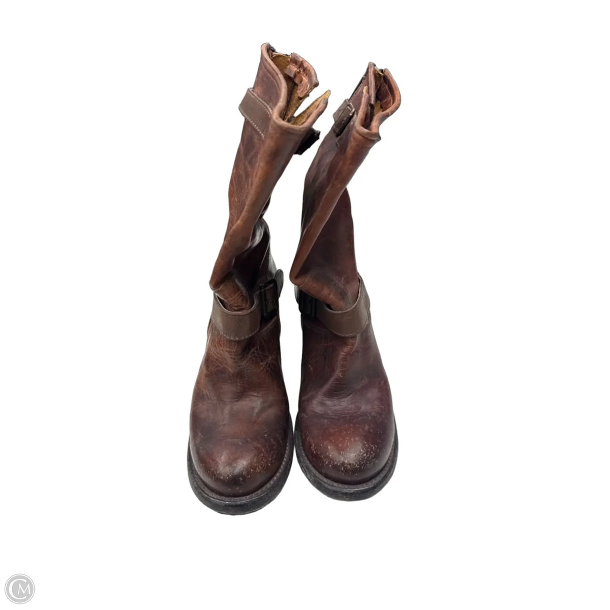 Boots Leather By Freebird In Brown, Size: 8