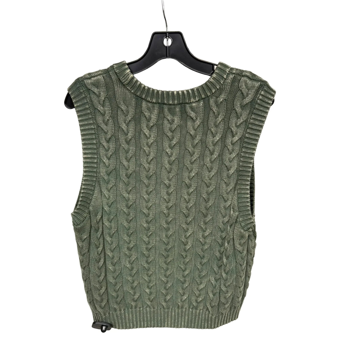 Vest Sweater By Faherty In Green, Size: L