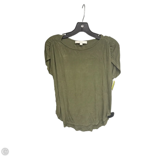 Top Sleeveless By Loft In Green, Size: Xs