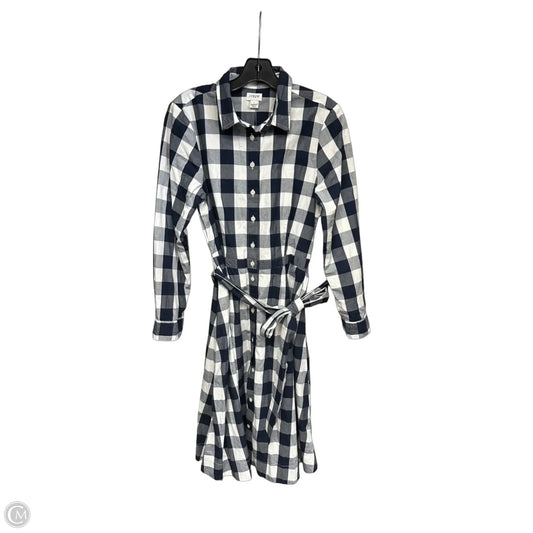 Dress Casual Maxi By J. Crew In Blue & White, Size: 8