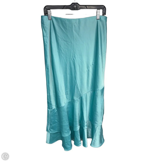 Skirt Maxi By Banana Republic In Green, Size: M
