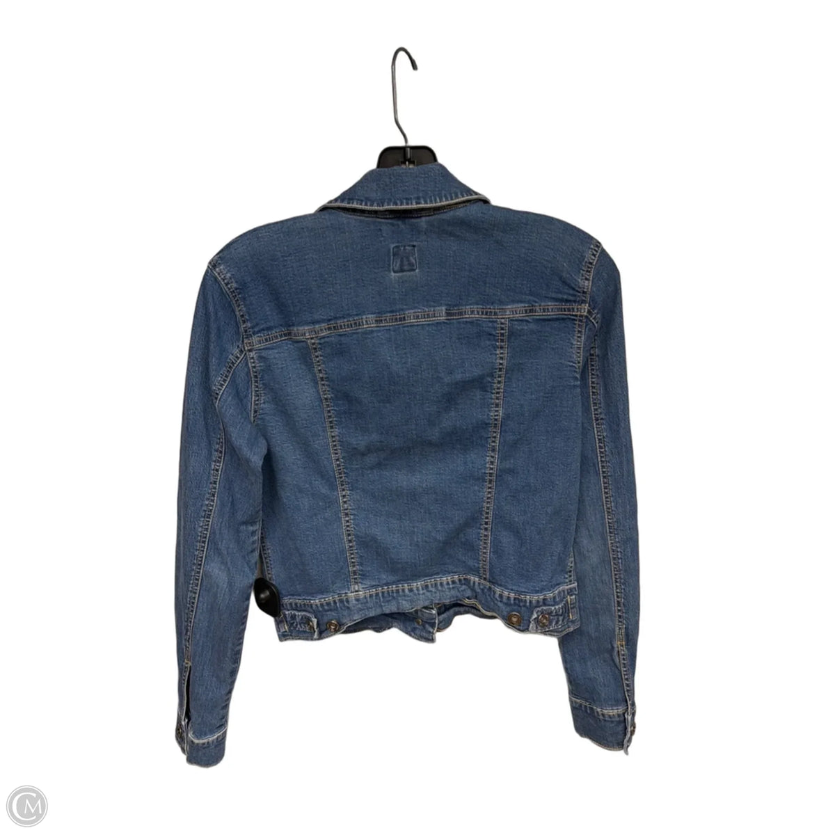 Jacket Denim By Gap In Blue Denim, Size: M