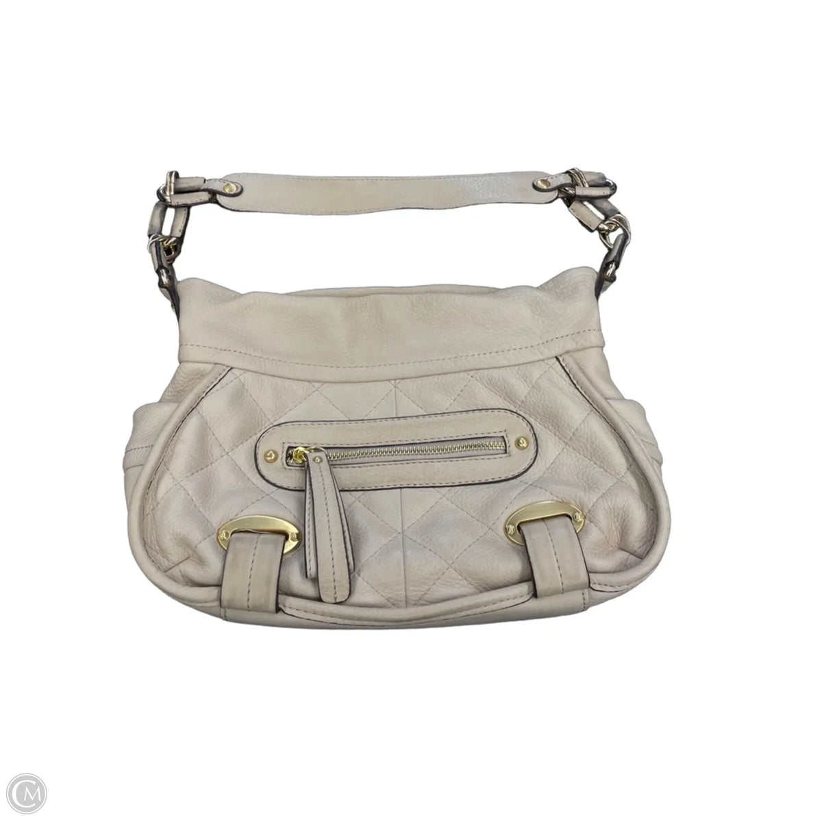 Handbag Leather By B. Makowsky, Size: Medium