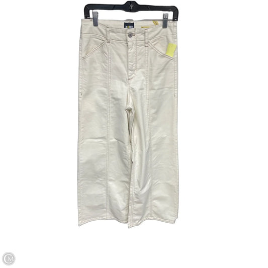 Pants Wide Leg By Maeve In Cream, Size: 28