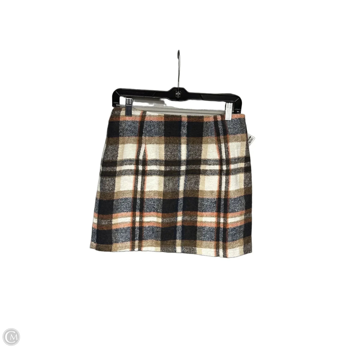Skirt Midi By Clothes Mentor In Plaid Pattern, Size: S