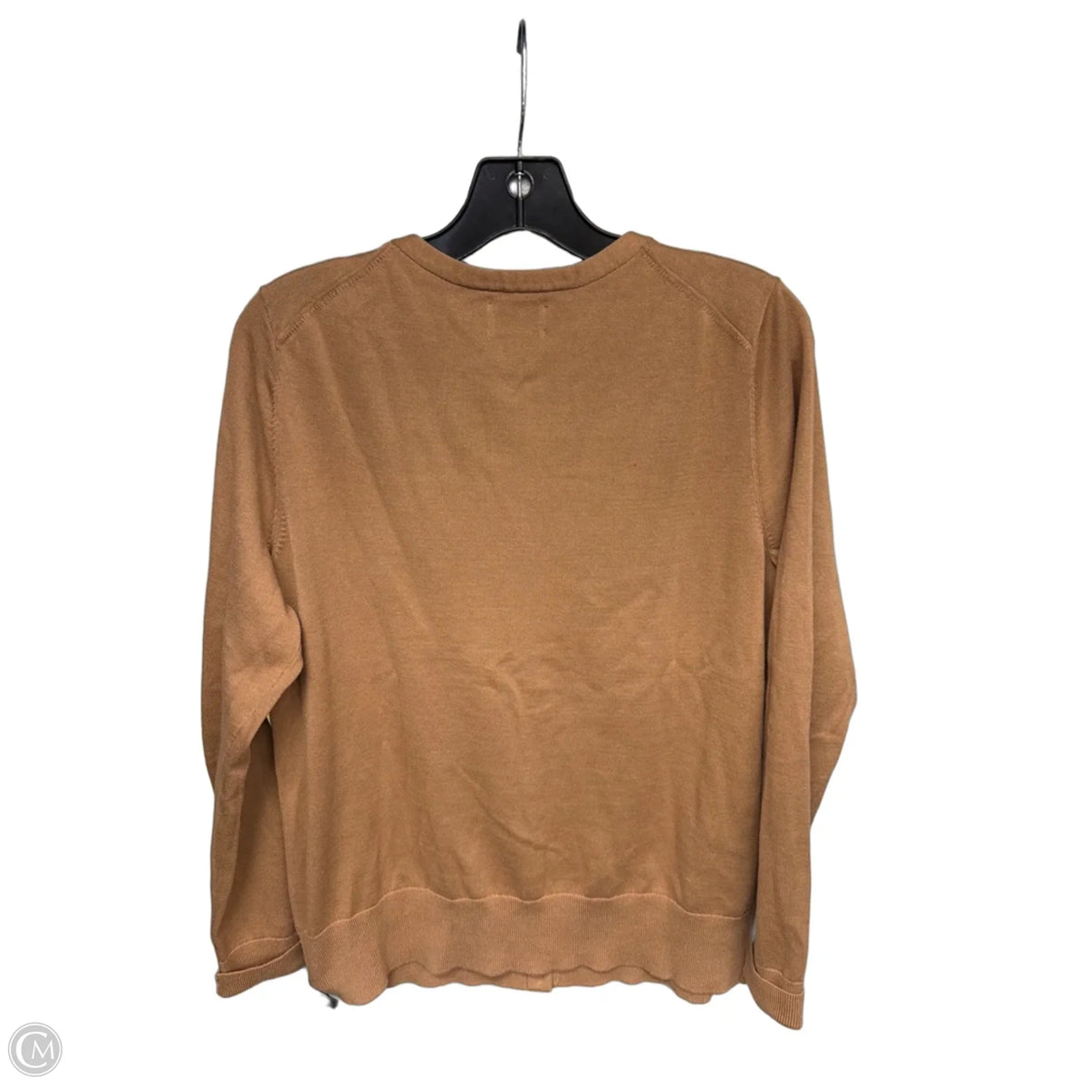 Cardigan By Lands End In Brown, Size: M