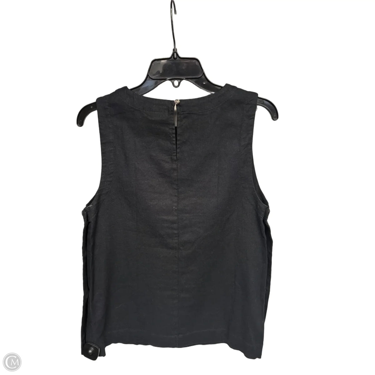 Top Sleeveless By Universal Thread In Black, Size: S