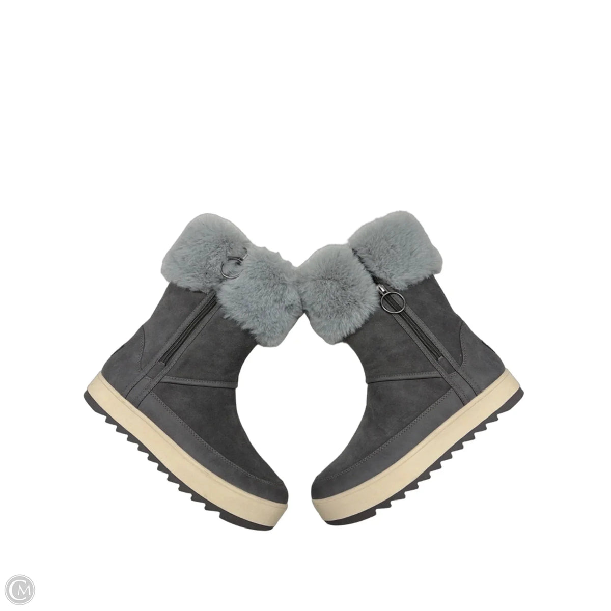 Boots Snow By Koolaburra By Ugg In Grey, Size: 8