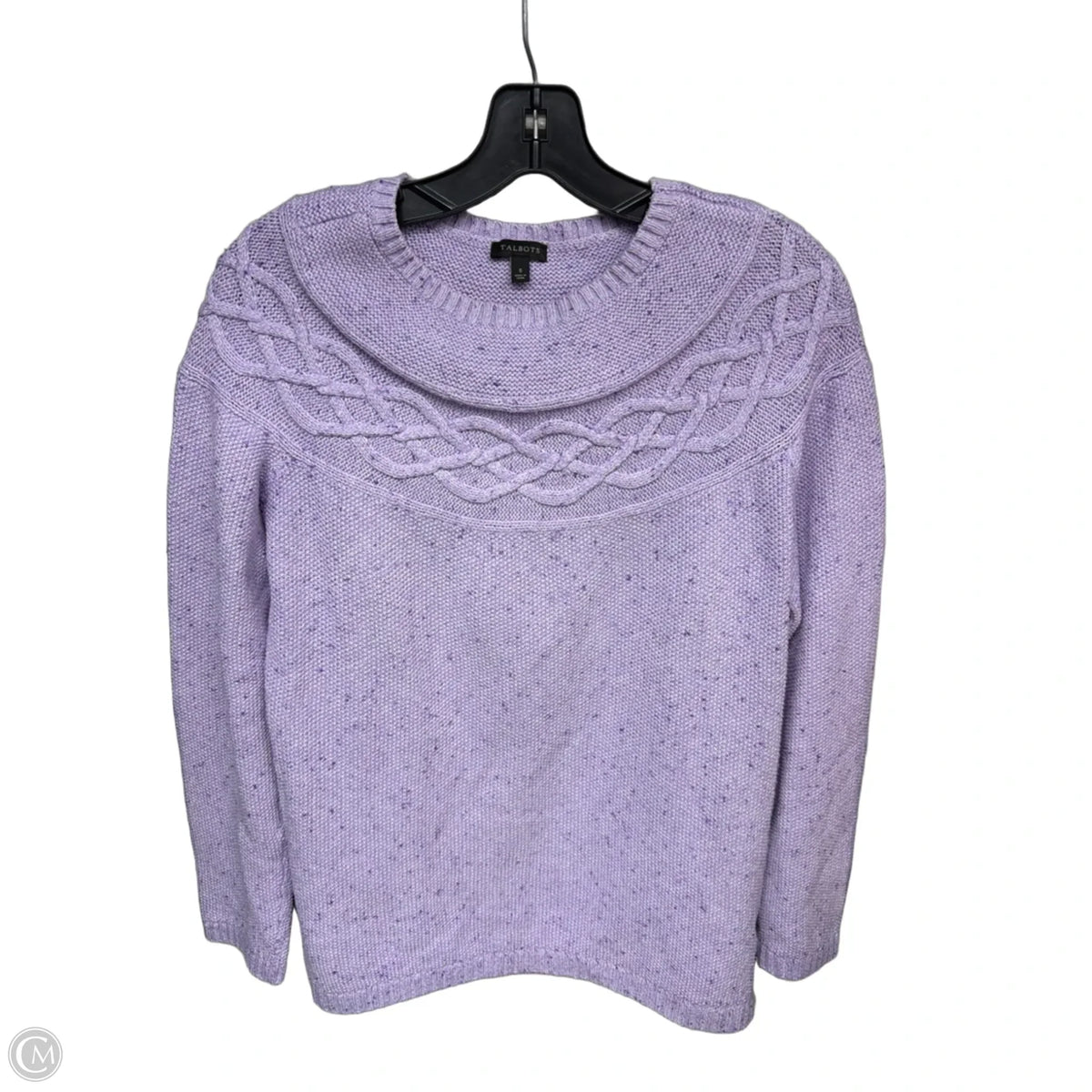 Sweater By Talbots In Purple, Size: S